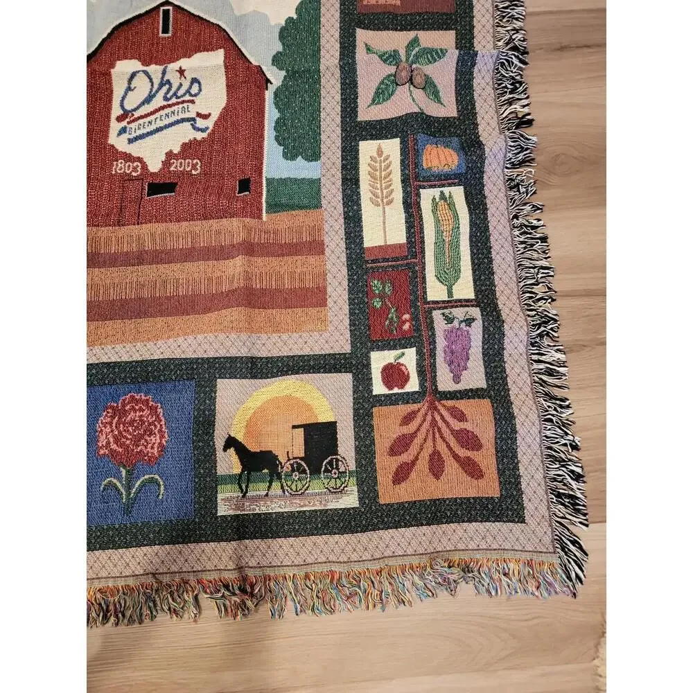 OHIO BI-CCENTENNIAL QUILT by TY MAWR ClASSICS, INC / NEW #00